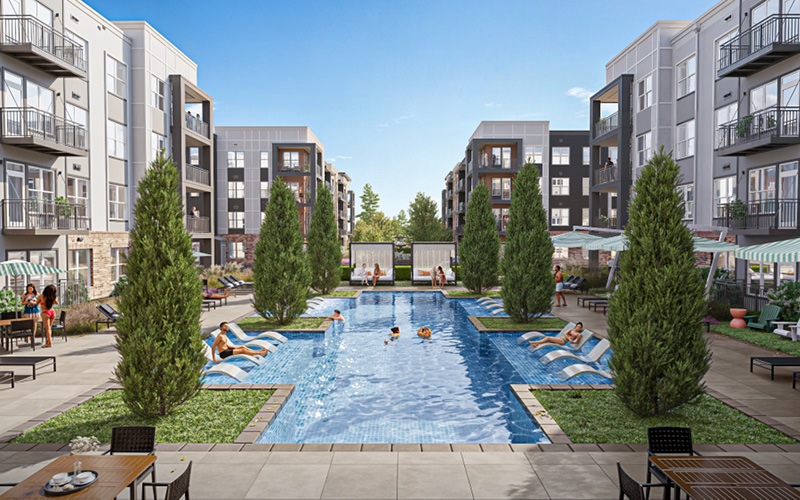 outdoor swimming pool